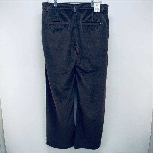 Levi’s  baggy Pants Size30X31 Women’s Throusers Velvet Straight Leg Brown New - Picture 7 of 9